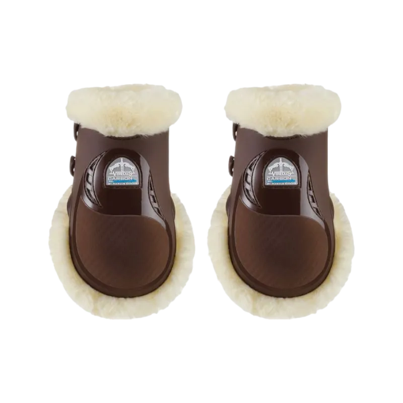 Veredus - Protège-boulets Carbon Gel Vento Save The Sheep Marron
