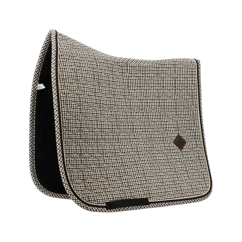 Kentucky Horsewear - Tapis de dressage Pied de Poule Brun