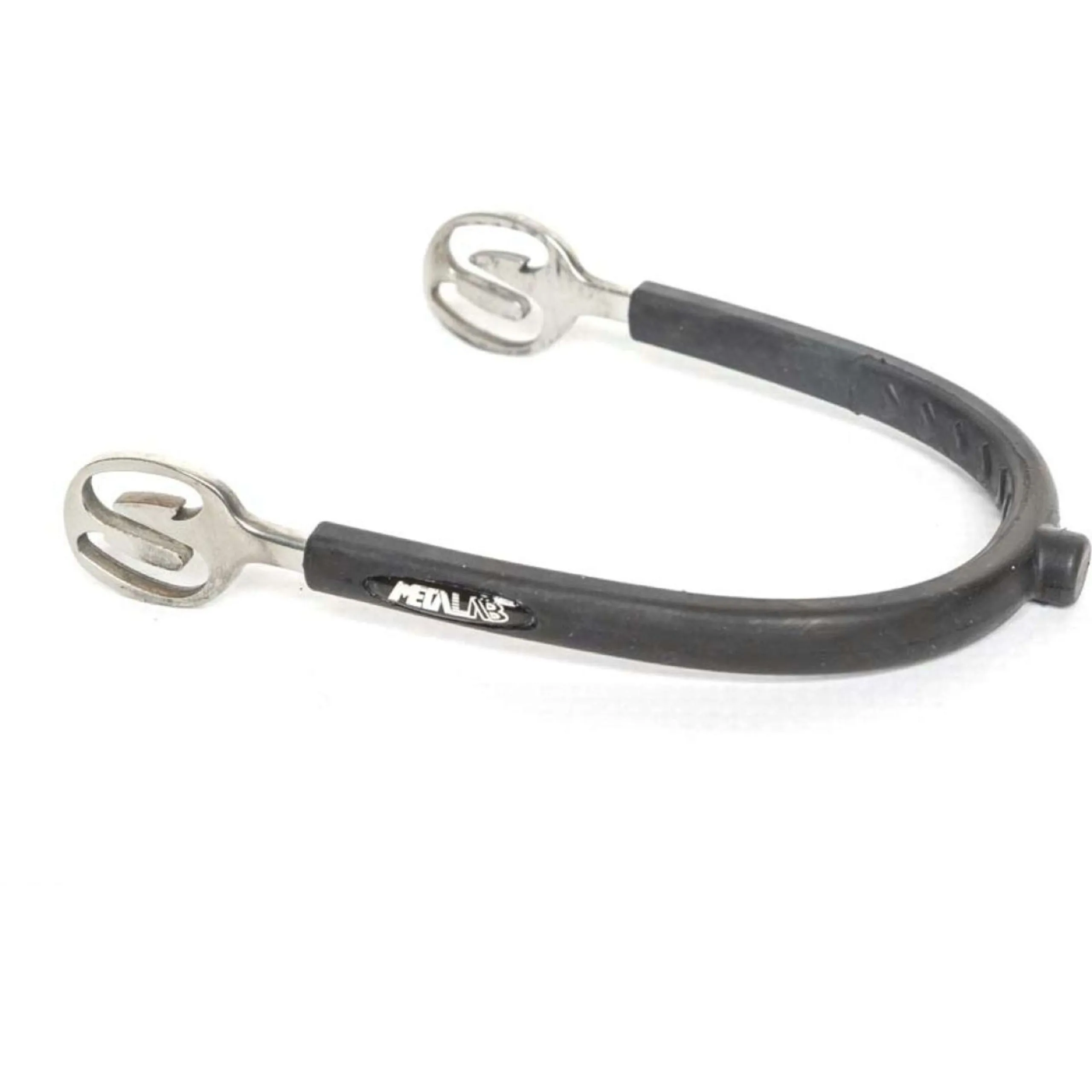 Metalab Eperon Prince de Galles Prince de Galles Bout Rond POW avec Caoutchouc