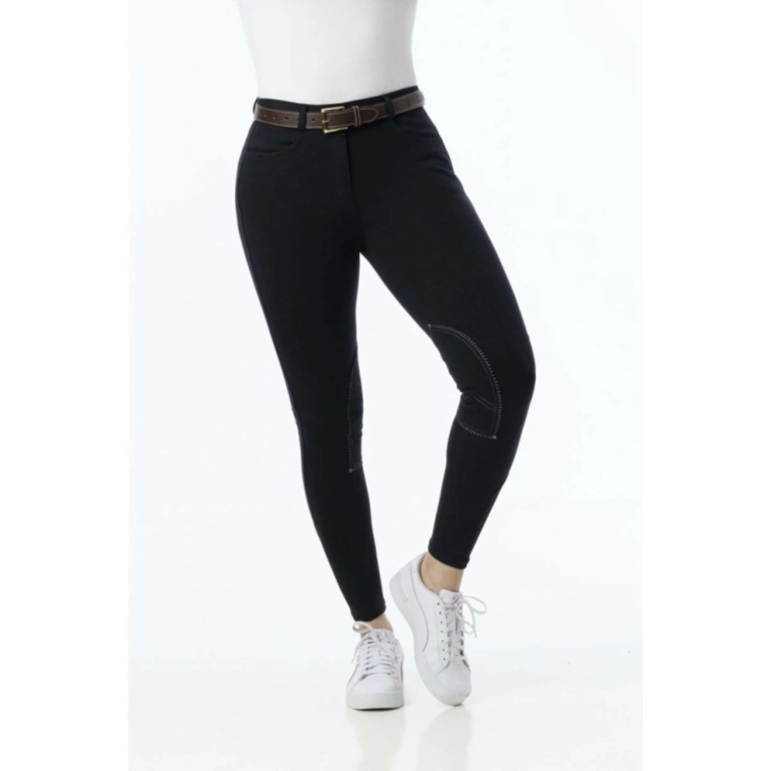 Riding World Pantalon d'Équitation Alexandrie Kids Noir