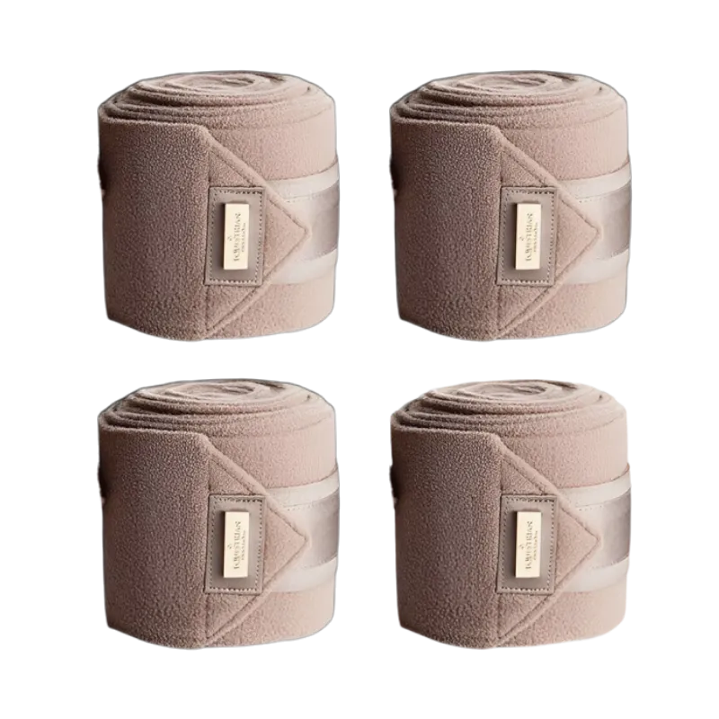 Equestrian Stockholm - Bandes de polo Champagne (x4)