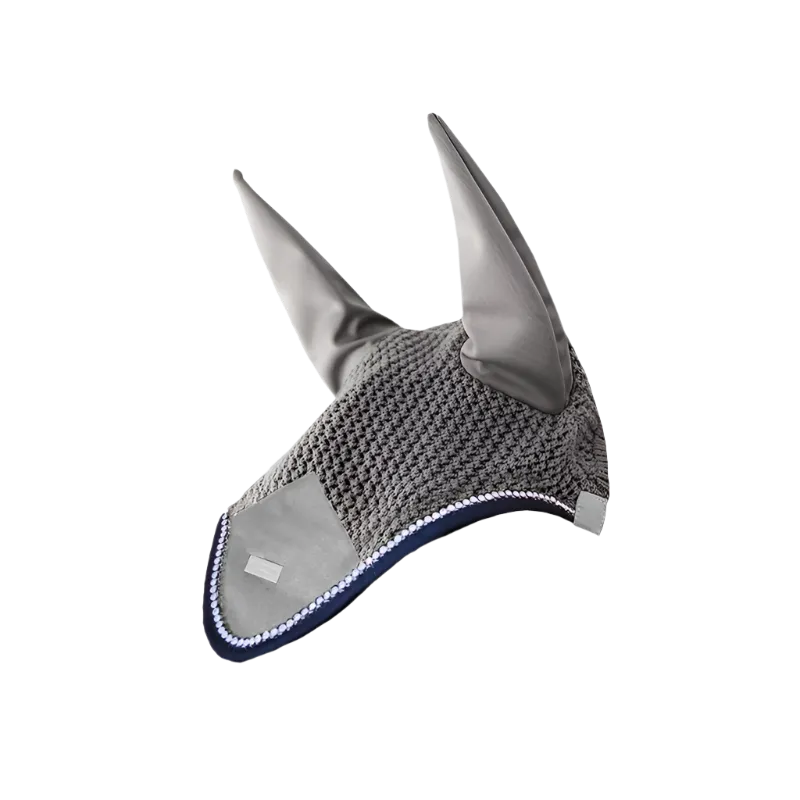 Equestrian Stockholm - Bonnet pour cheval Crystal Grey