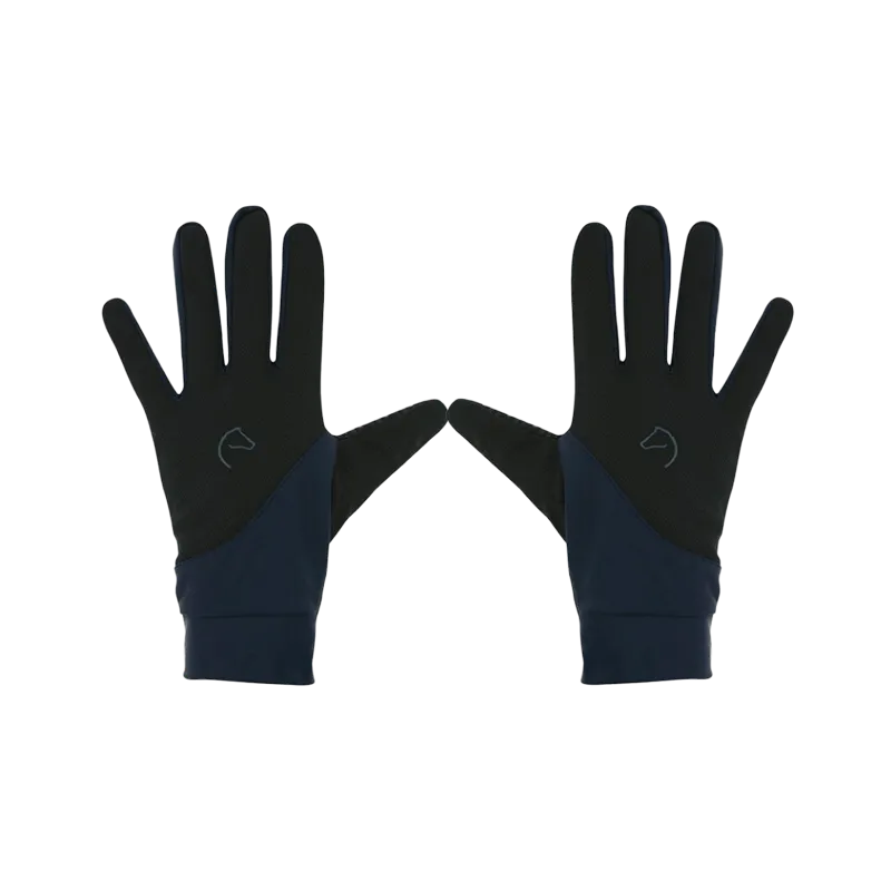Equithème - Gants Knit digital noir/marine