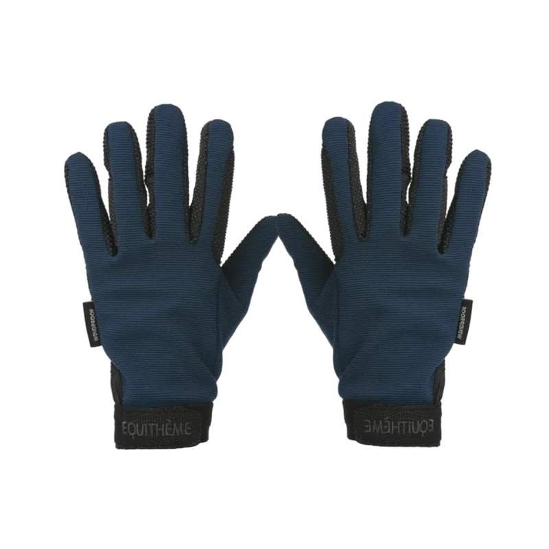 Equithème - Gants Knit marine