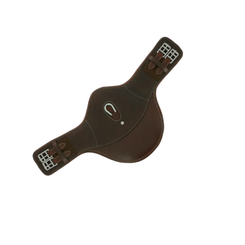 Eric Thomas - Sangle bavette courte Fitter havane