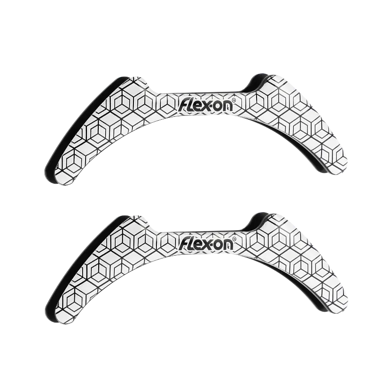 Flex on - Stickers Flex On Cubic Blanc/ noir