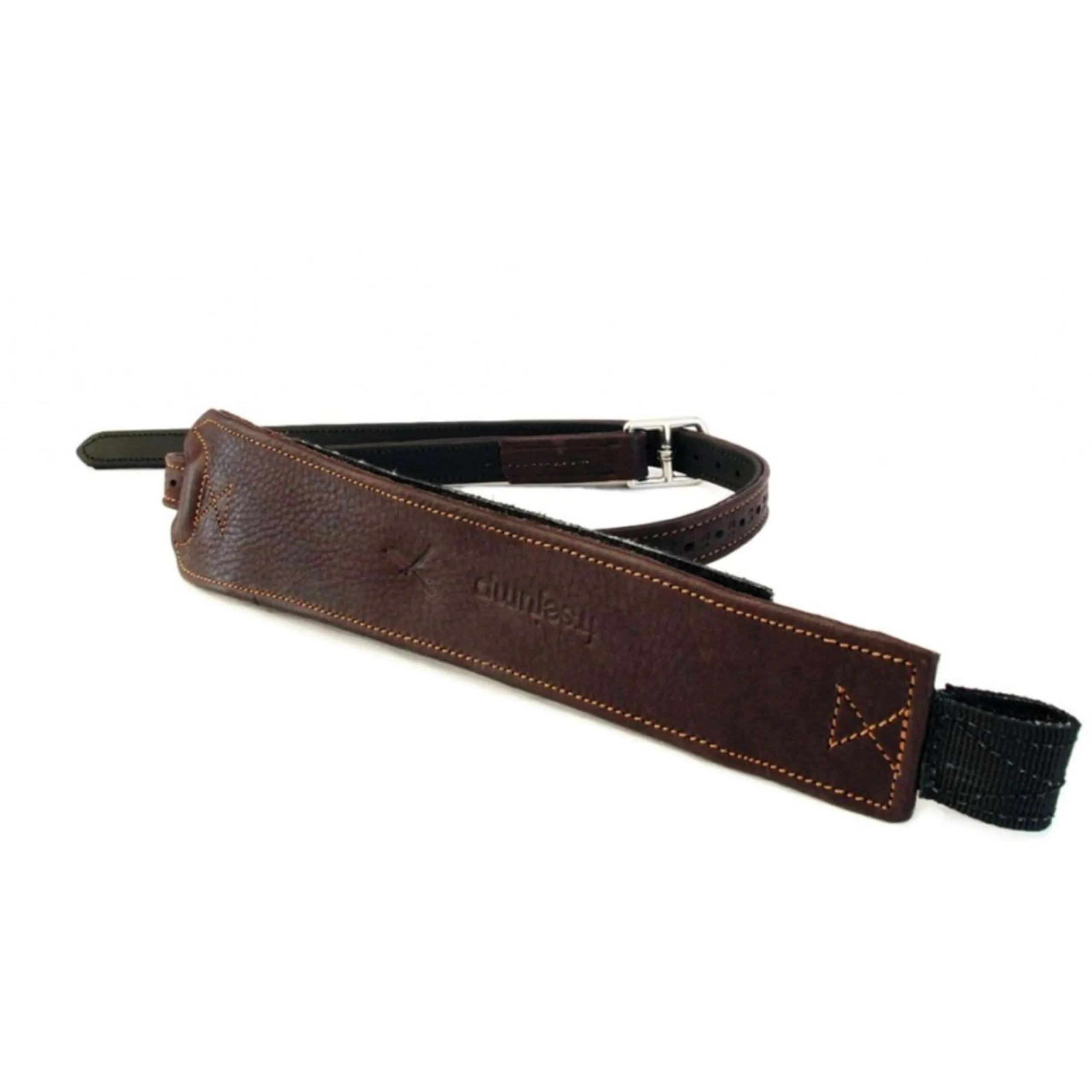 Freejump Étrivières Progrip Cuir Marron