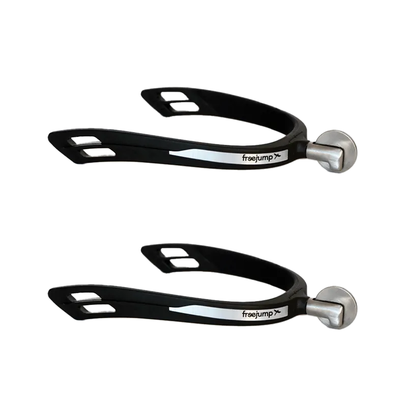 Freejump - Éperons articulés Spur'On à disque Noir / Noir