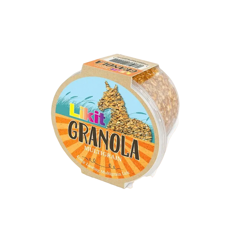 Likit - Friandise pour chevaux pierre granola céréales
