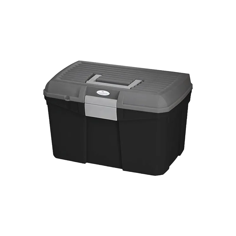 Hippotonic - Coffre de pansage noir/gris