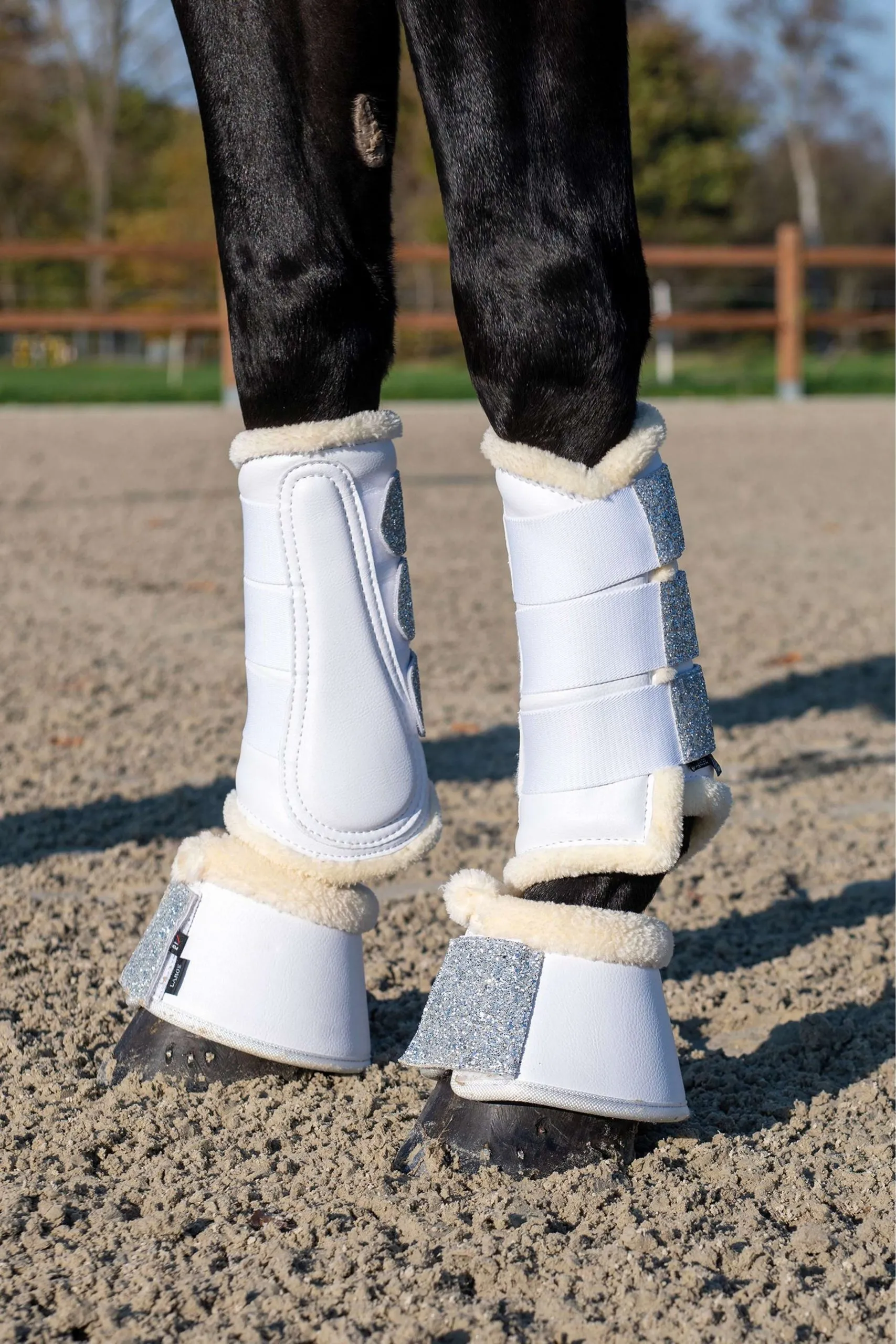 HKM Guêtres Sparkle Blanc