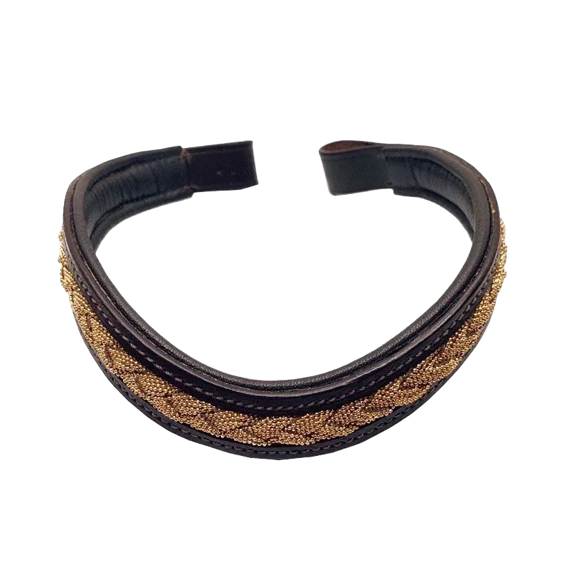 Hekktor Leather - Frontal Theïa Havane / Or