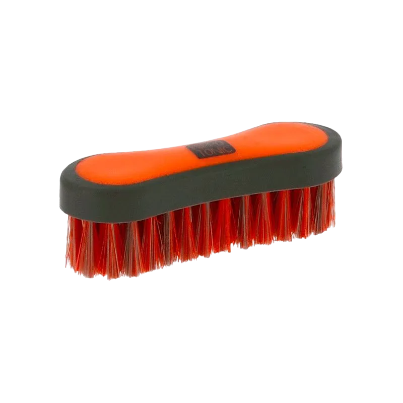 Hippotonic - Brosse de tête softfun orange néon