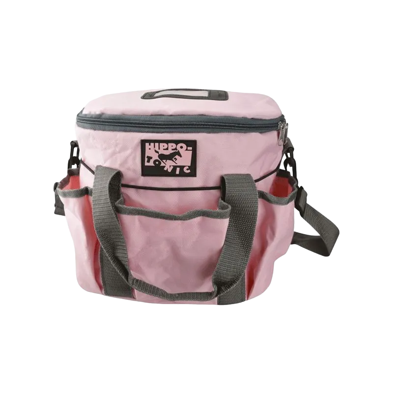 Hippotonic -Sac + Kit de pansage 3 en 1 rose