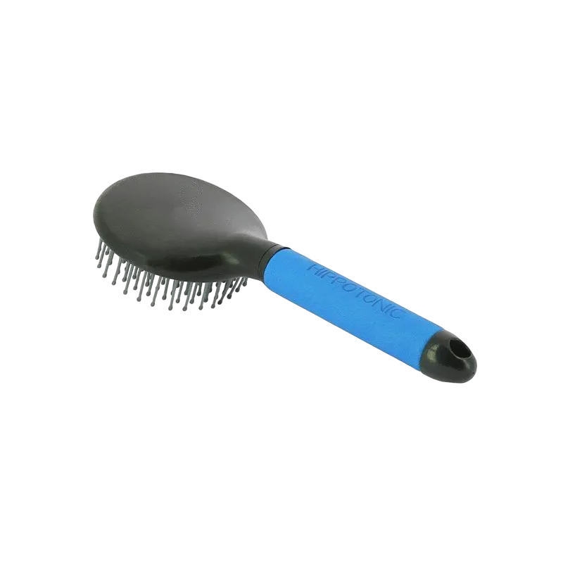 Hippotonic - Brosse à crinière soft bleu roi