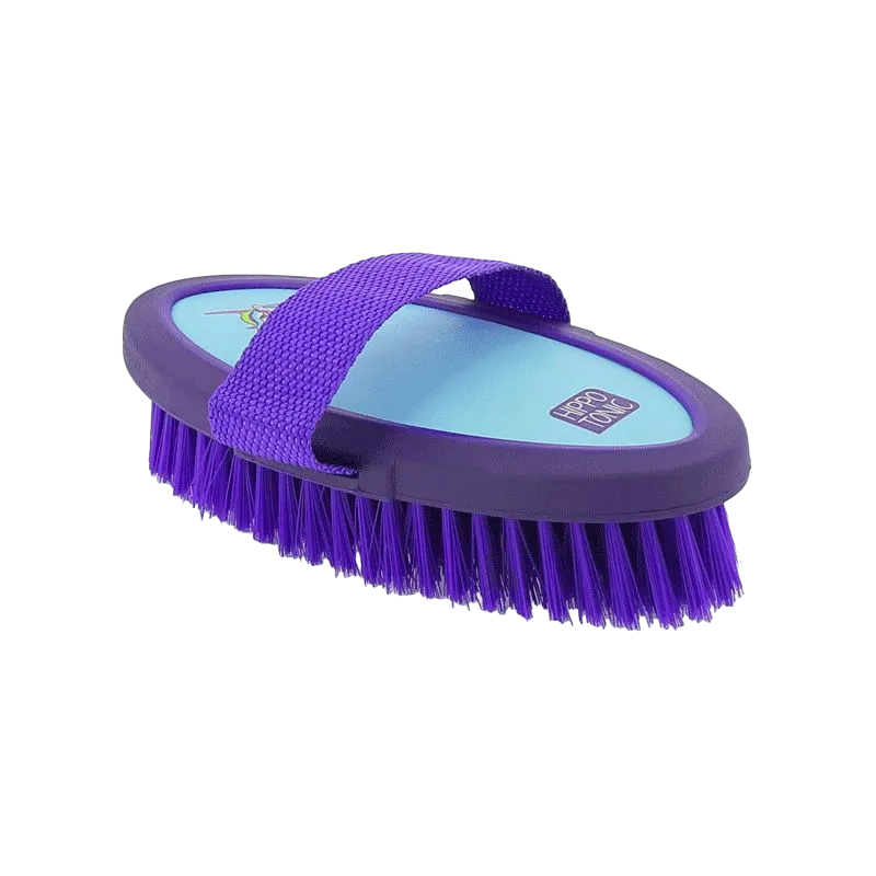 Hippotonic - Brosse douce soft fantaisie grand modèle violet