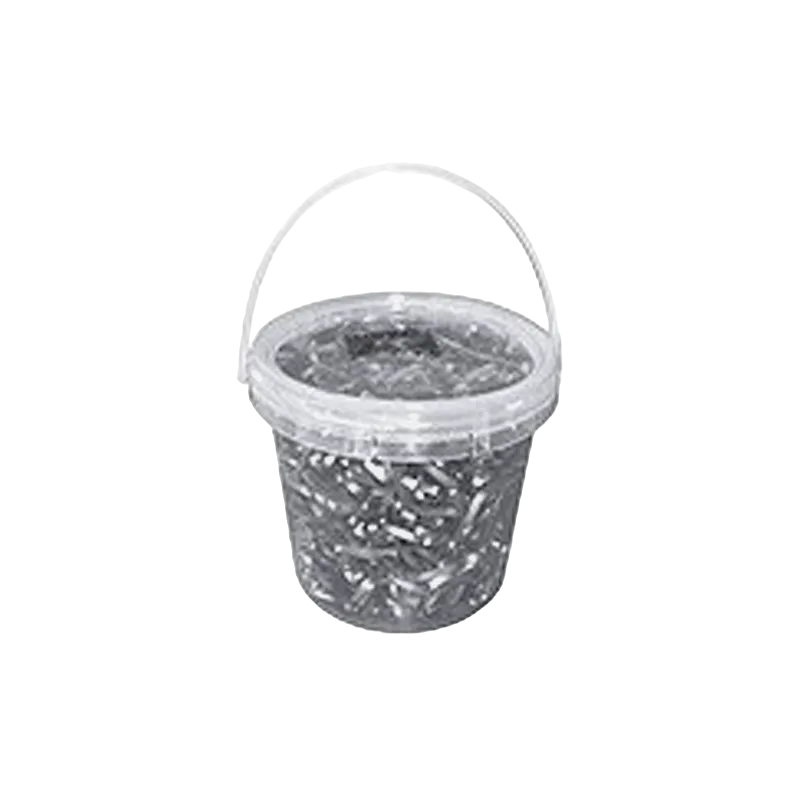 Hippotonic - Elastiques silicone argent (450 pc)