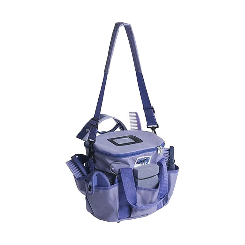 Hippotonic - Sac + Kit de pansage 3 en 1 violet