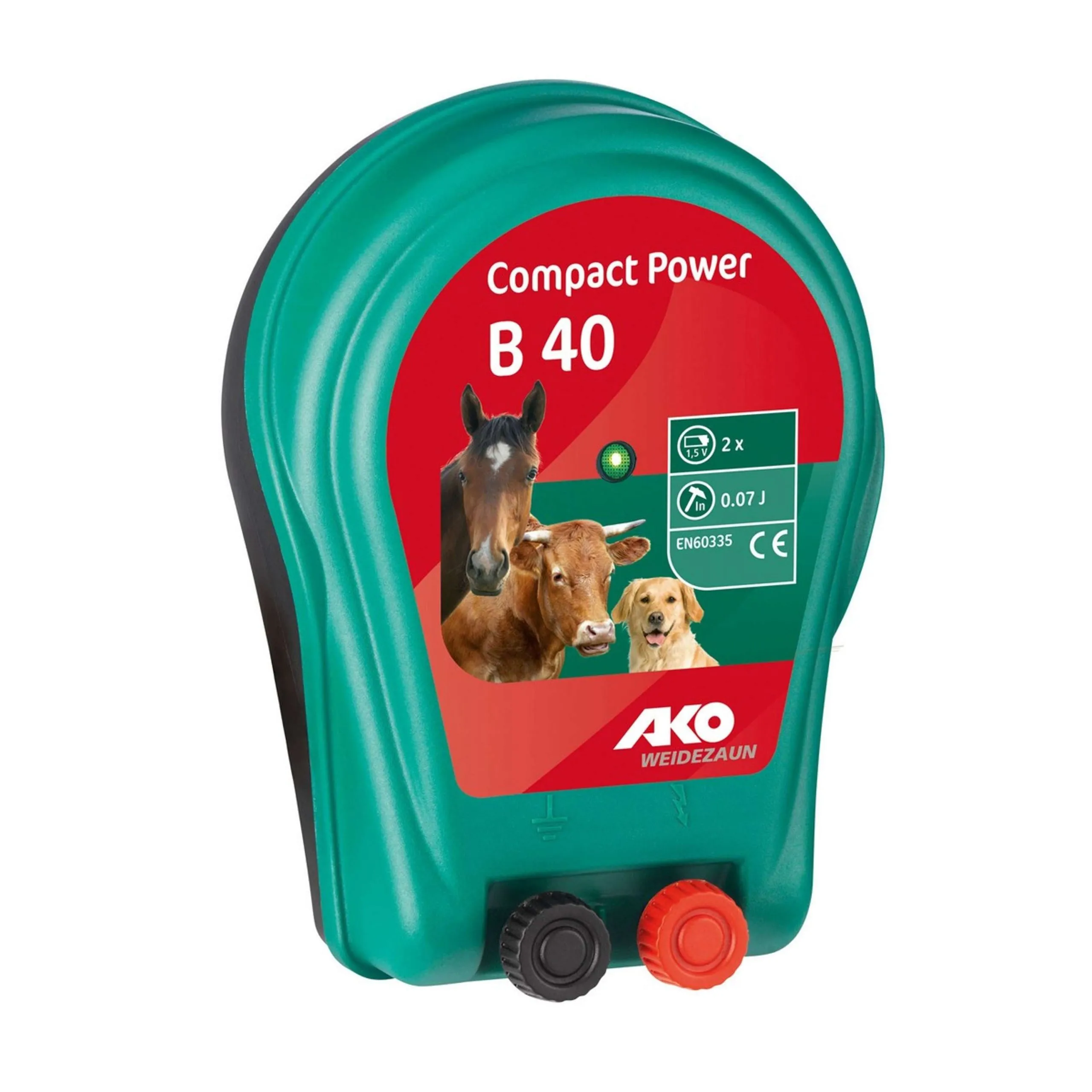 Ako Batterie de Clôture Hobby Power B40 0,04 Joule