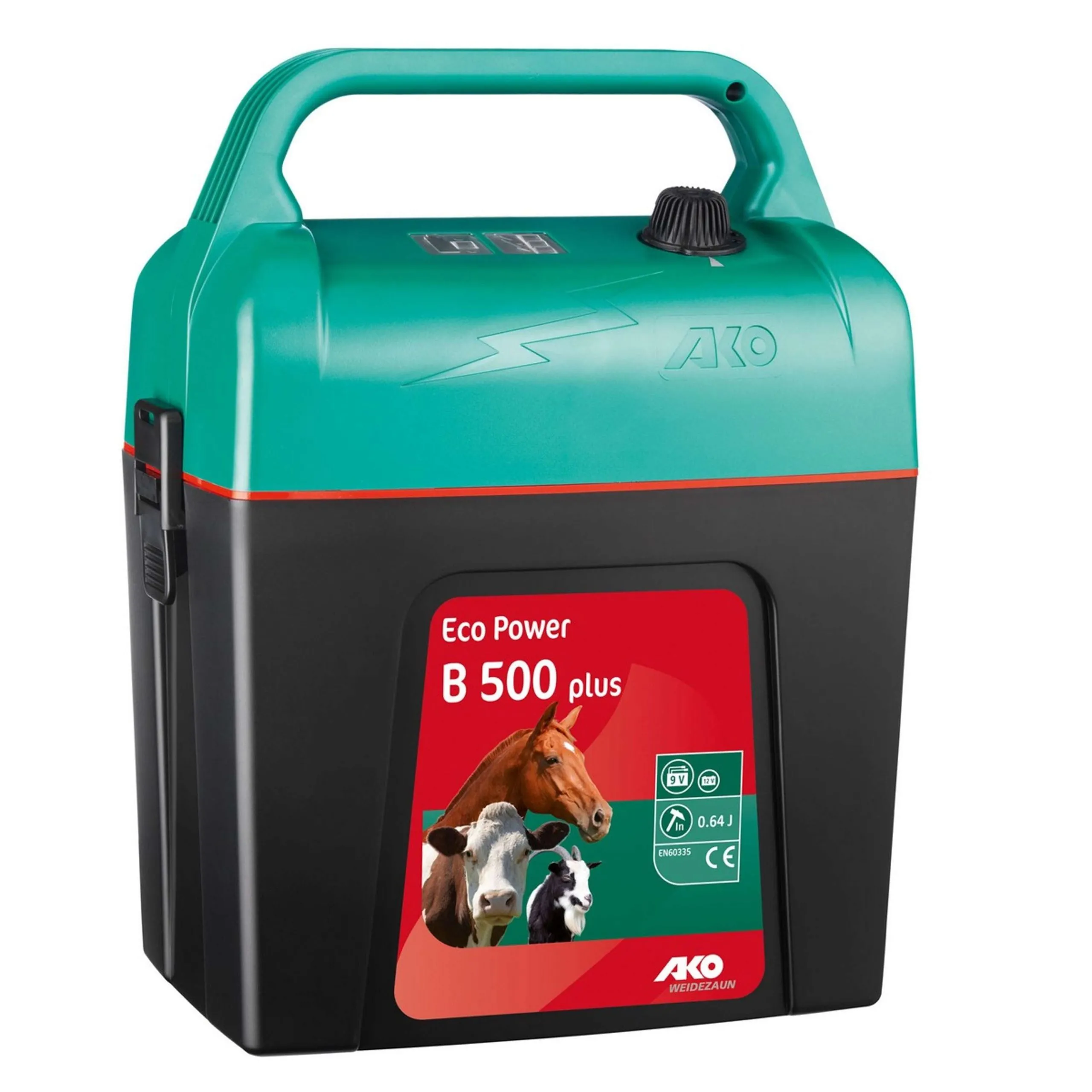 Ako Batterie de Clôture Eco Power B500 Plus 9V 0,5 Joule