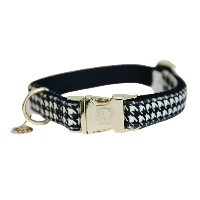 Kentucky Dogwear - Collier pour chien Pied de poule noir