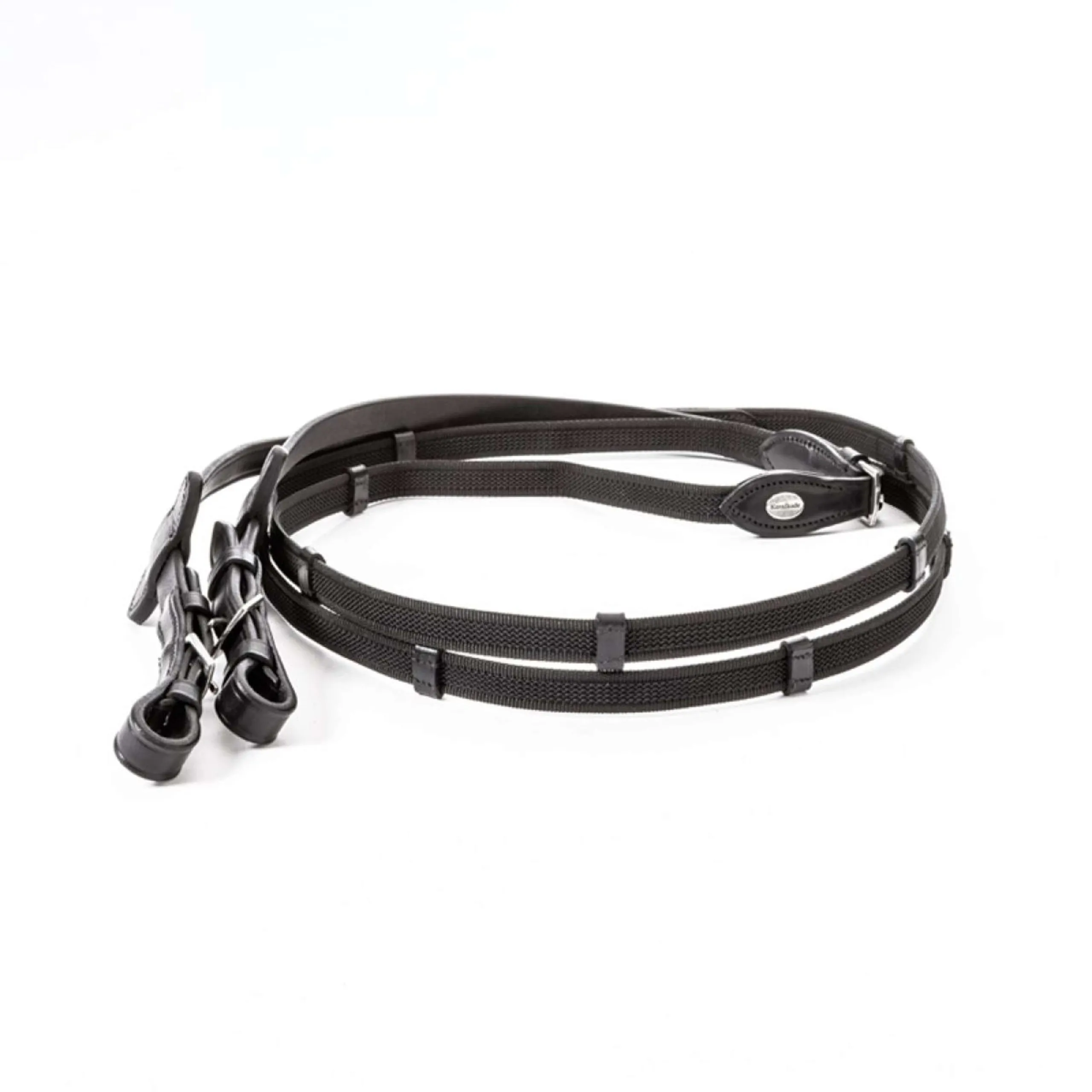 Kavalkade Rênes avec Arrêts 16mm Noir
