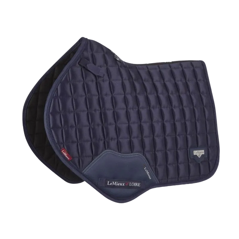 LeMieux - Tapis de selle Loire satin Classic Square marine