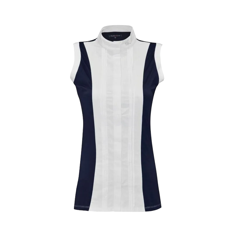 Flags & Cup - Chemise sans manches Diamantina femme marine