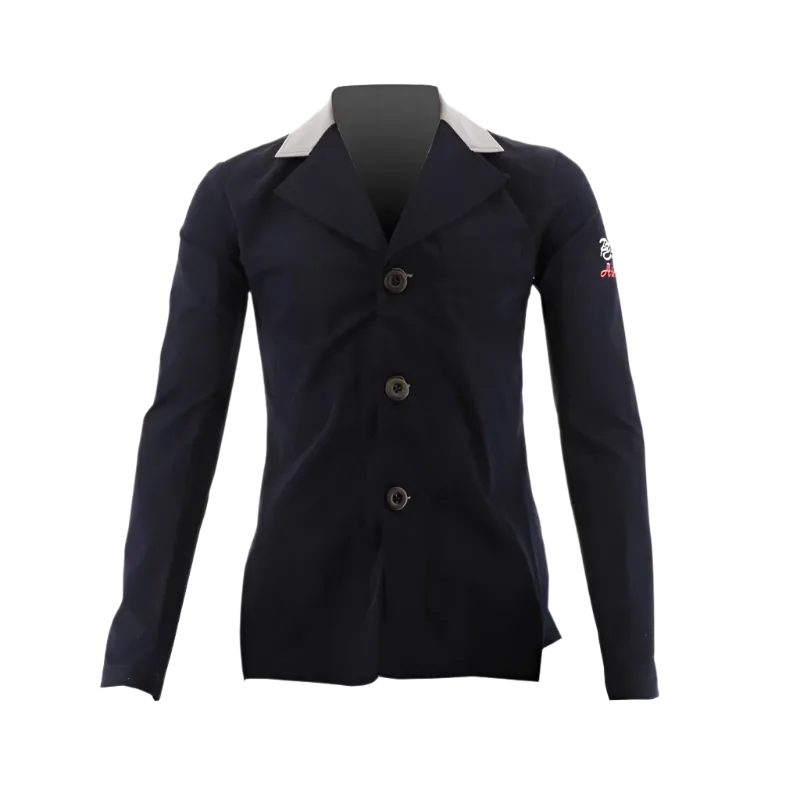 Privilège Equitation - Veste de concours Airsafe homme marine