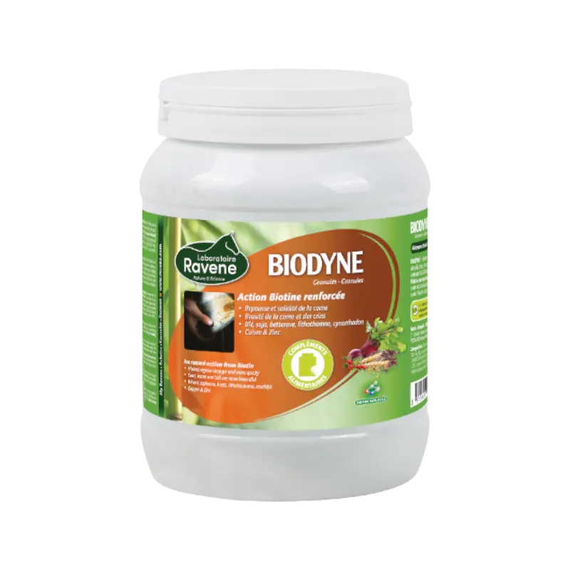 Ravene - Complément alimentaire pour sabots Biodyne
