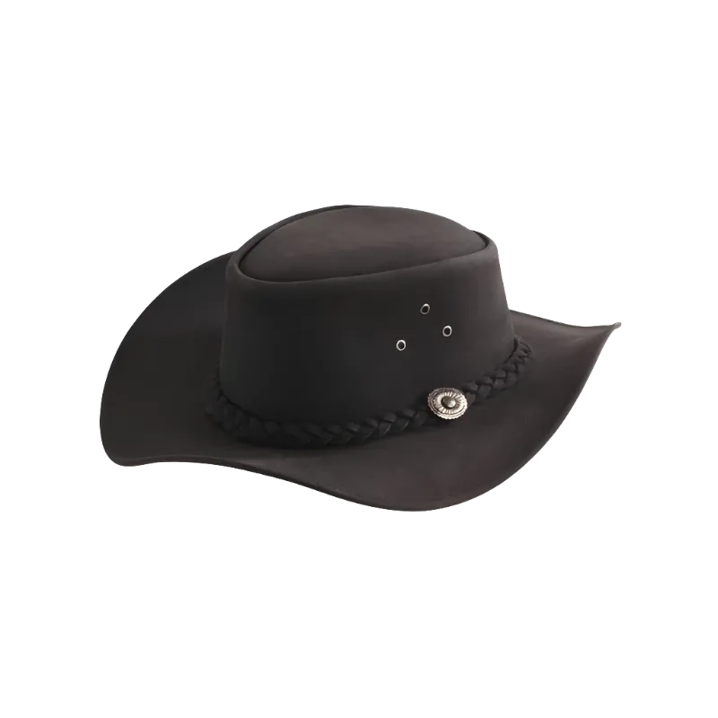 Randol's - Chapeau huilé noir