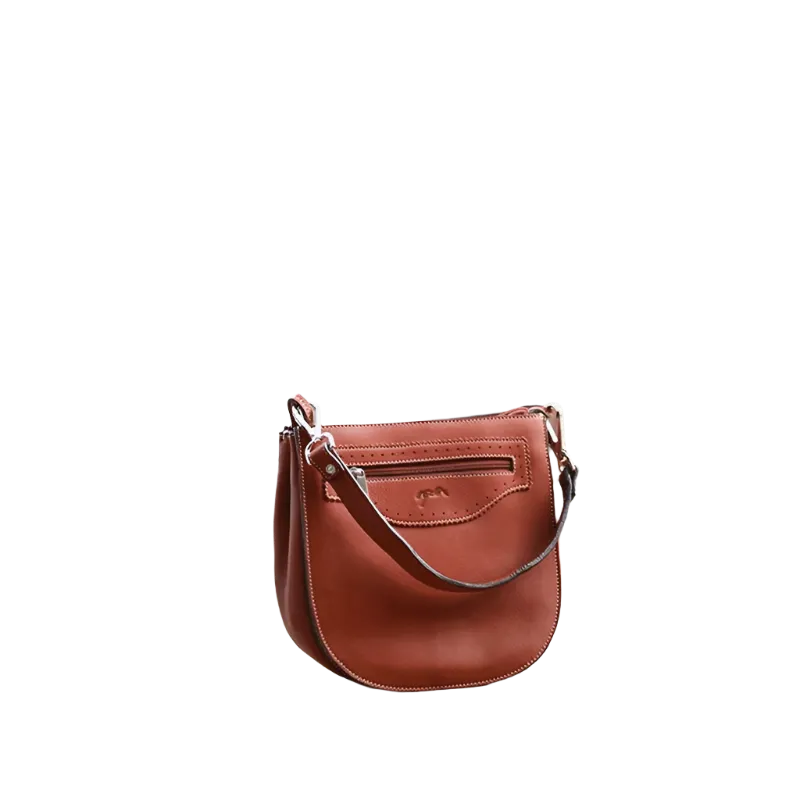 Pénélope - Sac à main Clémentine Cognac