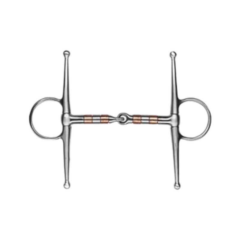 Feeling - Mors à aiguille en inox satin et rouleaux en cuivre