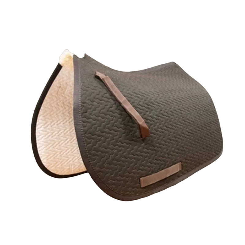 TdeT - Tapis de selle Thérèse marron