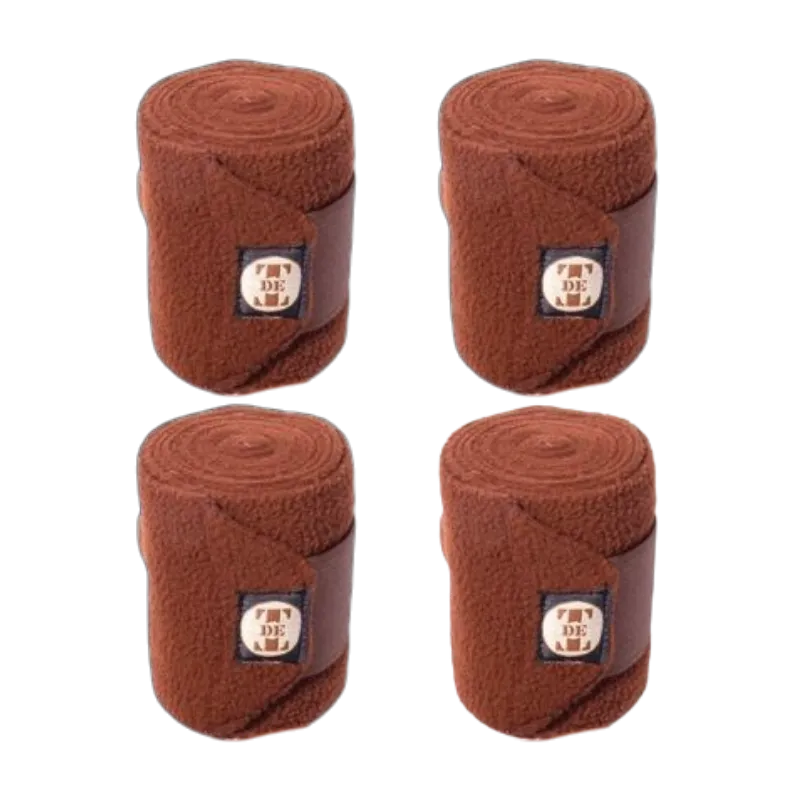 TdeT - Bandes de polo marron (x4)