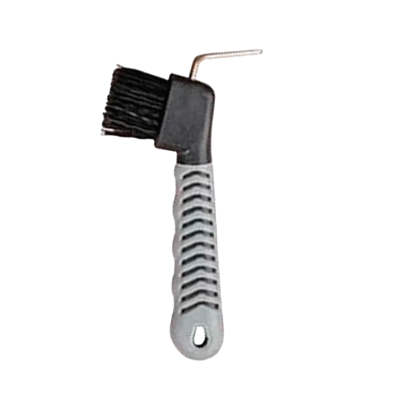 TdeT - Cure-pieds brosse bicolore noir/gris
