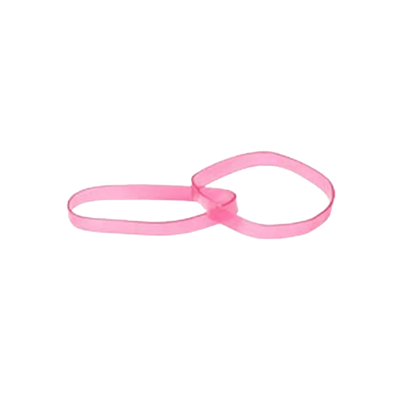 TdeT -  Élastique à natter silicone rose