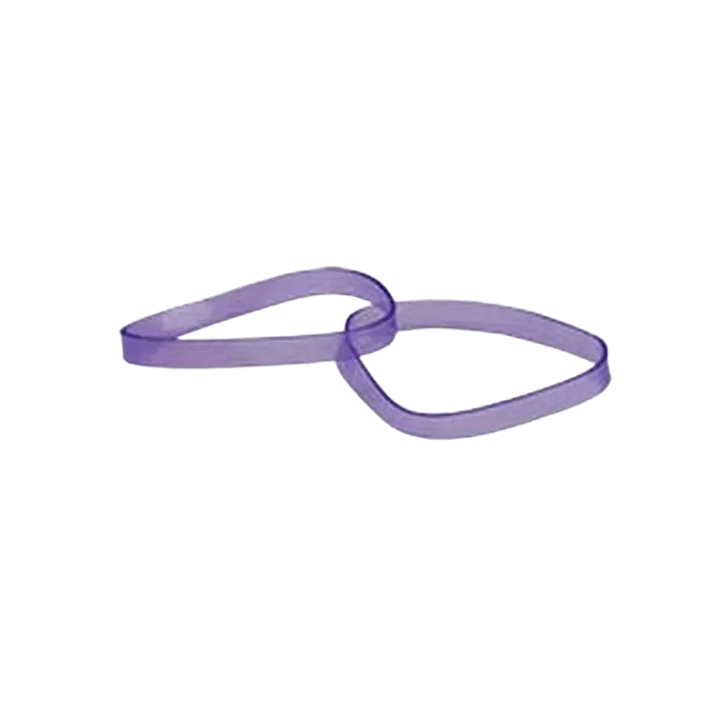 TdeT -  Élastique à natter silicone violet