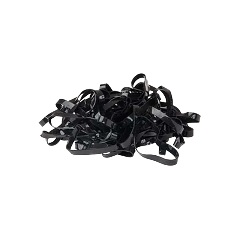 TdeT -  Élastique à natter silicone noir