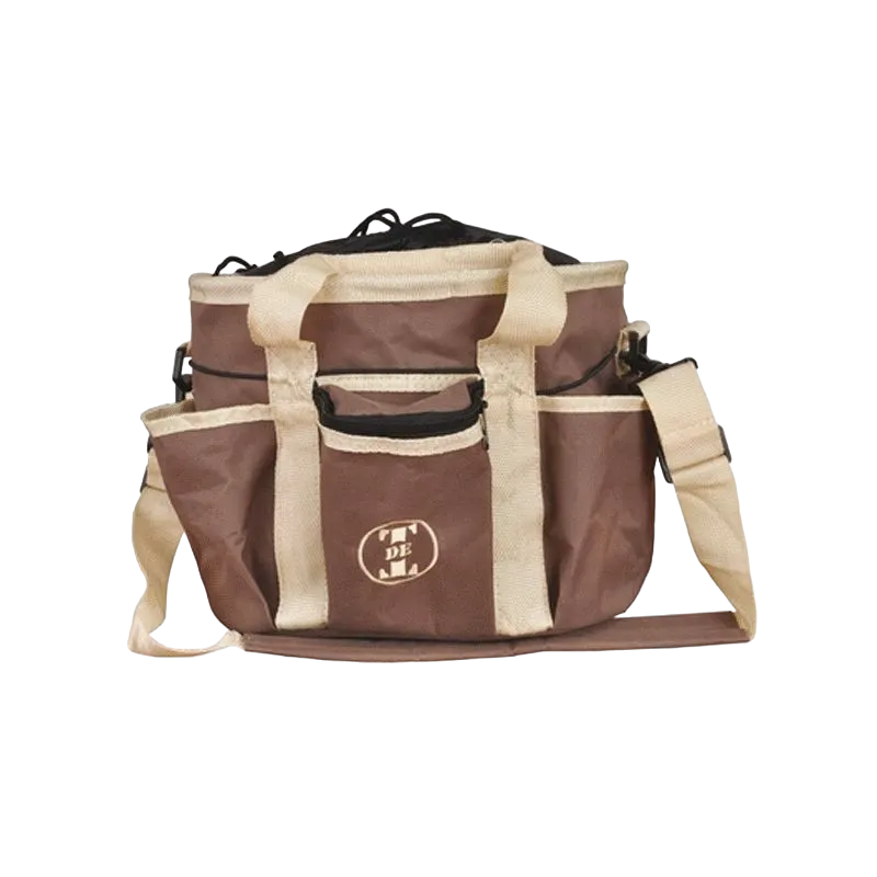 TdeT - Sac de pansage marron/beige