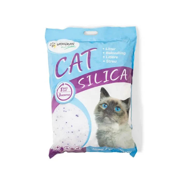 Vadigran Silica Litière pour Chats 16l