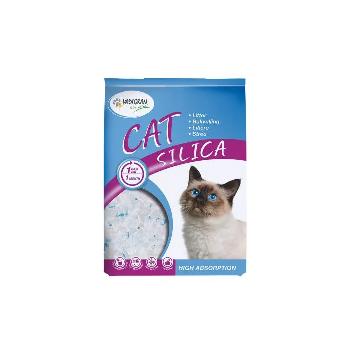 Vadigran Silica Litière pour Chats 5l