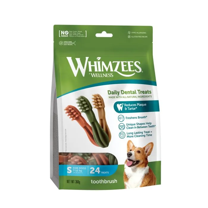 Whimzees Friandises Soin Dentaire Brosse à Dents S Chien