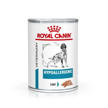 ROYAL CANIN Veterinary Hypoallergenic Nourriture humide Chien 12 x 400 g