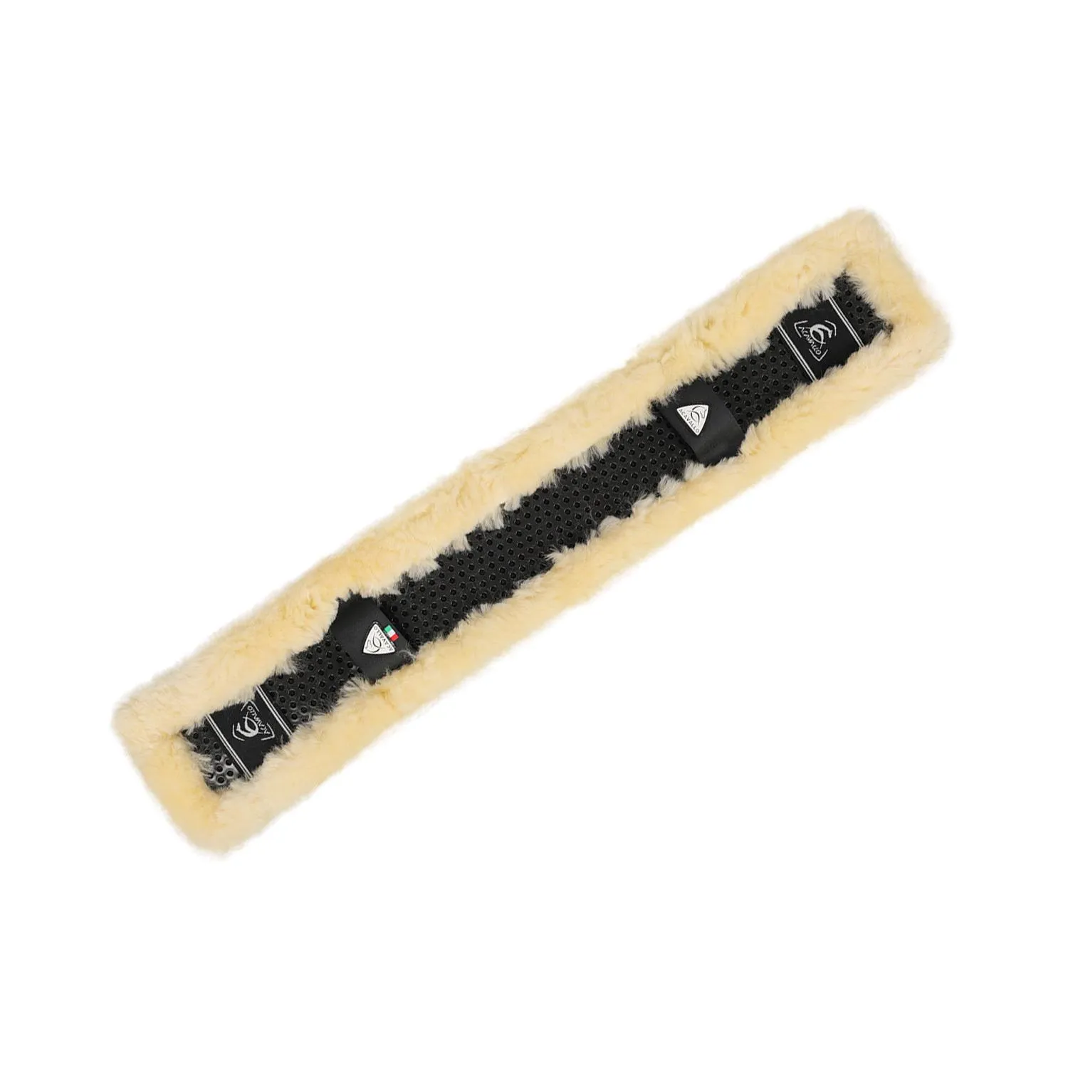 Protection de sangle courte en gel classique en peau de mouton