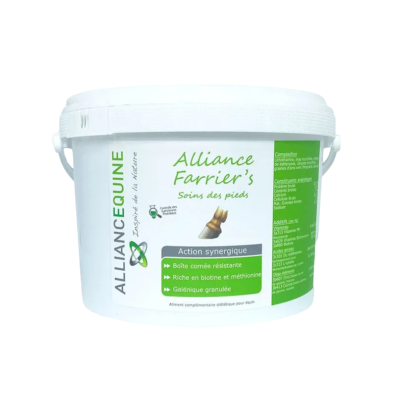 Alliance Equine - Complément pour sabots Biotine Alliance Farrier's