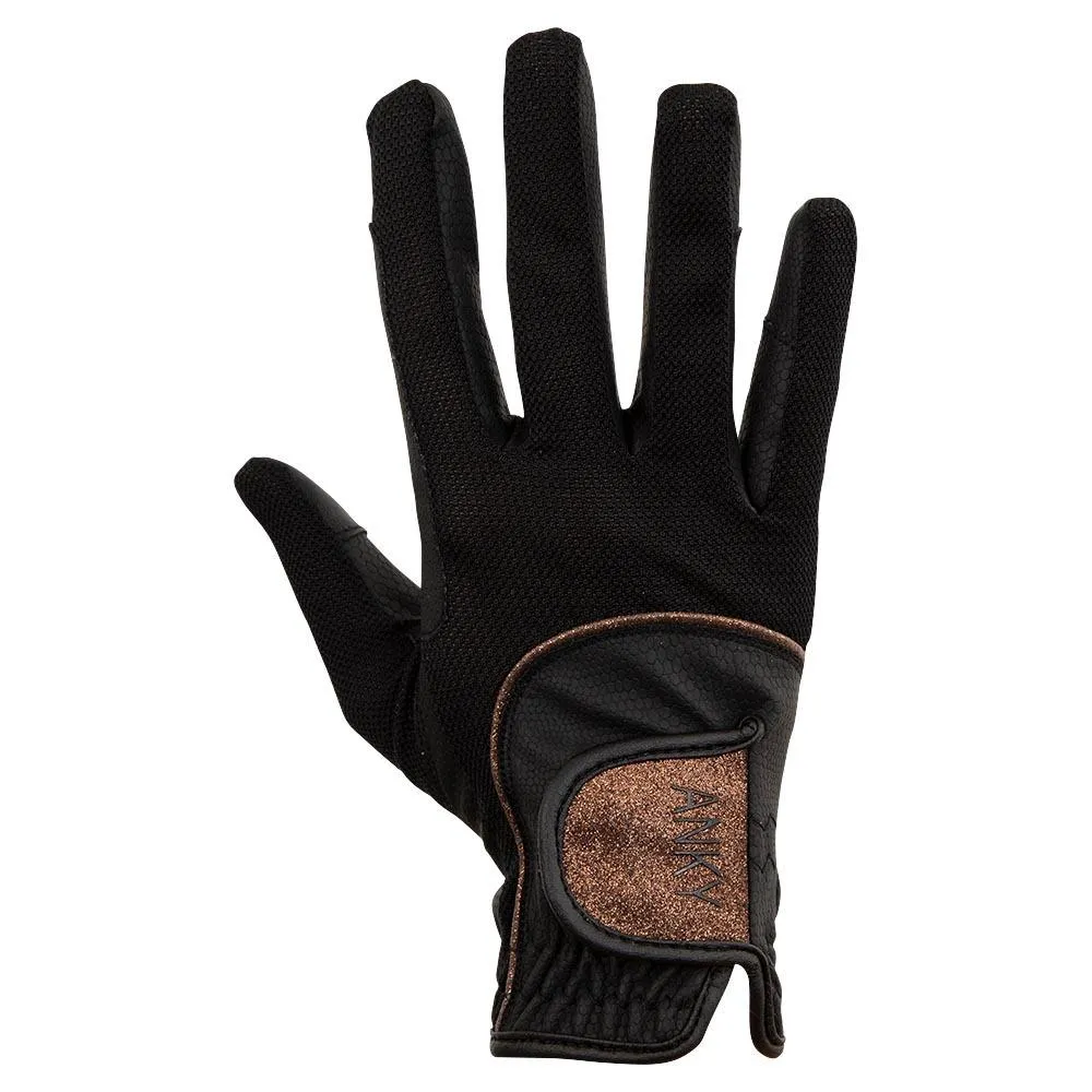 Gants d'équitation en cuir synthétique Technical Mesh