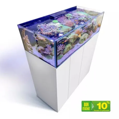 AquaMedic Armatus Lagoon 400 blanc 150 x 65 x 40 cm - 355 litres
