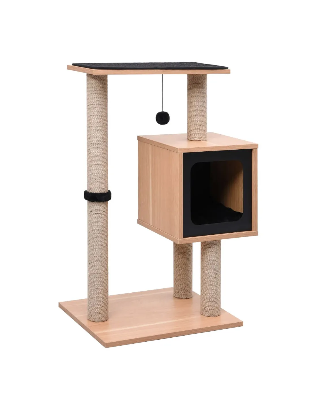 Arbre à Chat avec Tapis à Gratter 82 cm