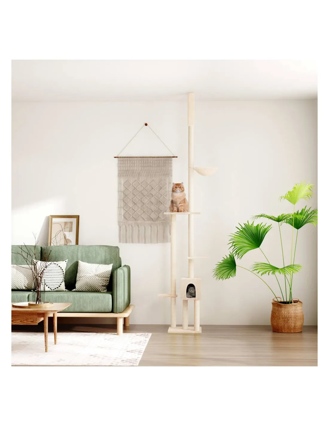 Arbre à Chat Crème 258,5-284,5 cm